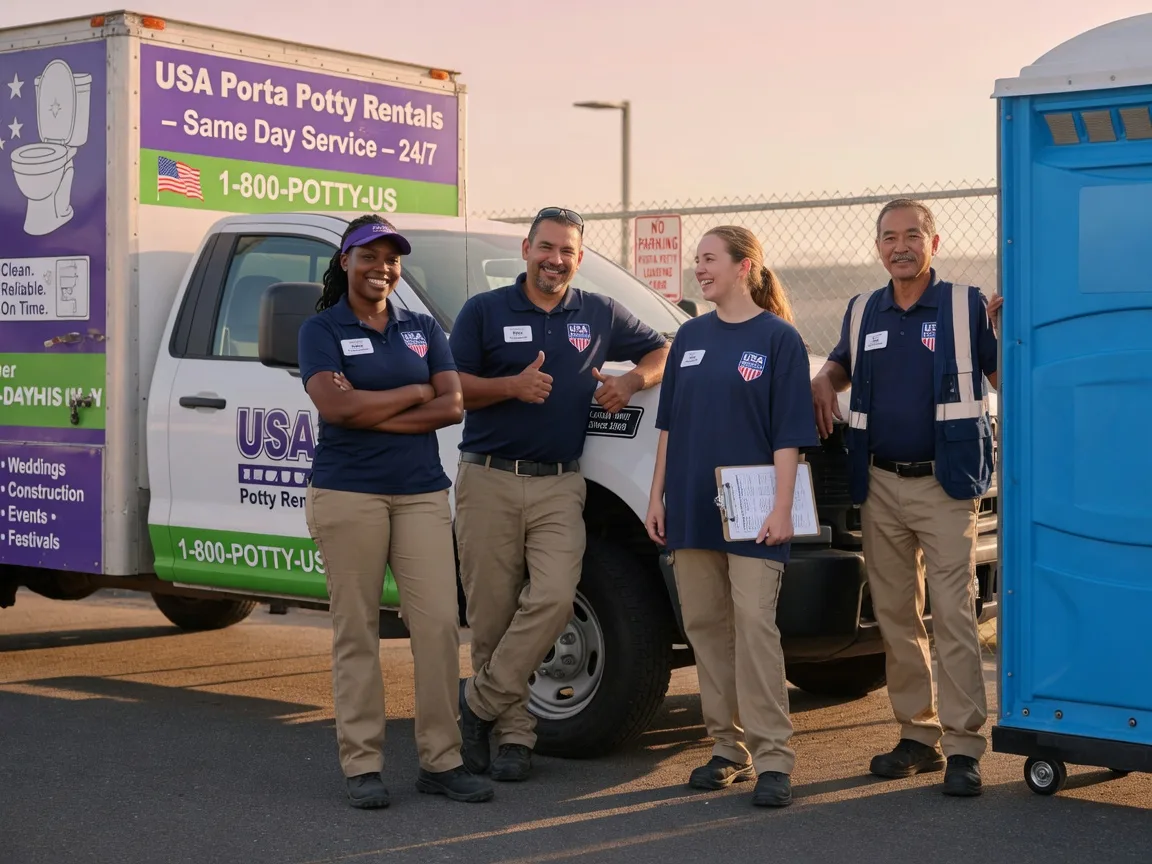 Porta Potty Rental company in Milnesville, PA